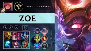 Zoe Support vs Soraka - NA Master Patch 26.01
