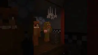 FNaF Minecraft Chisels & Bits Build - Showcase - Short #minecraft #fnaf #fivenightsatfreddys