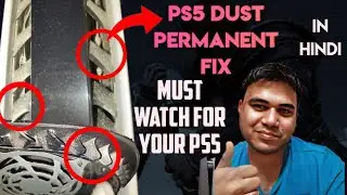 Save PS5 From The Dust | PS5 Heating Solution | Cheapest PS5 Cover Review | PS5 Dust Cleaning, Hindi