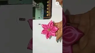 fabric flower making at home #youtubeshorts #tipsandtricks #blouse