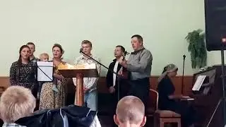 Singing group from the Bobritskaya Church. OC KhVE.