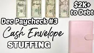 LAST CASH ENVELOPE STUFFING OF 2021 | December Budget | Paycheck #3 | Budget With Me | MONETS MONEY