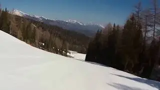 Katschberg / Piste 25 Almenabfahrt + Piste 24 Branntweinerabfahrt