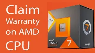How to Claim Amd  Cpu Warranty || 