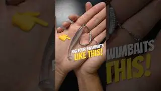 The BEST Way to Rig a Soft Plastic Swimbait 🎣🔥 #fishing