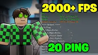 HOW TO GET *HIGH FPS* AND *LOW PING* IN ROBLOX 2026! (with bloxstrap)