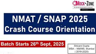 Ориентация на экспресс-курс NMAT / SNAP 2025 || Начало занятий 26 сентября 2025 г. || Зона экспер...