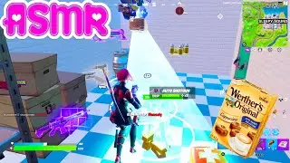 ASMR Gaming 🍀 Fortnite Solo Relaxing Hard Candy + Controller Sounds No Talking 💤