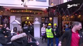 Post Pandemic Karneval 2023 in Düsseldorf Altstadt Rosenmontag