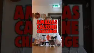 tried the CALZONE CHALLENGE at AMALIA in LIVERPOOL!🤯🍕watch the video to see how i did! #liverpool