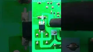 Removing SMD Bridge Diode with Hot Air Gun #diode #smd