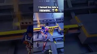I Turned Bro Into A Firework.. 🎆 #fortniteshorts