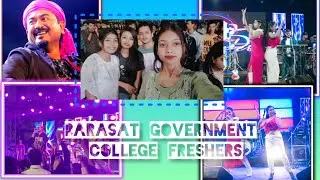 BARASAT GOVERNMENT COLLEGE FRESHERS|with Nandy Sister and Tanmay kar and friends|