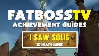 Руководство по достижению &laquo;Я видел Солис&raquo; &mdash; FATBOSS