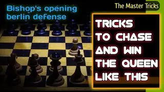 trap the queen chess । trap the queen । bishop's opening traps । bishop's opening berlin defense