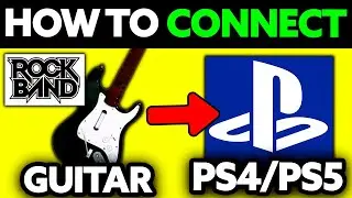How To Connect Rock Band 4 Guitar to PS4/PS5 (2025) - Step by Step
