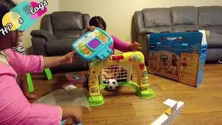 Smart Shots Sports Center Toy Unboxing || Assembly || VTech #StayHome and Play #WithMe