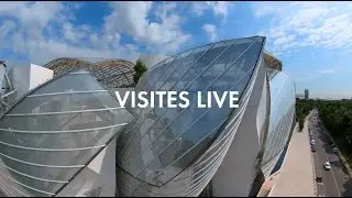 Les visites LIVE &agrave; la Fondation Louis Vuitton