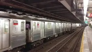 NYC Subway R62A passing 181st  Street IND station
