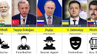 Original Jobs of World Leaders from Different Countries