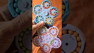 Magic Bean Puzzle Cube Spinner, Girar Slide Gyro Fidget #puzzles