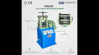 HMI - 5 x 2.5 Single Head Combined Wire & Sheet Rolling Machine
