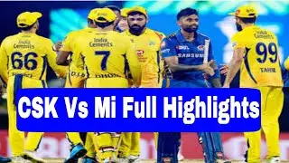 IPL 2020 Match 41 Full Highlights | Csk Vs mi 2020 Match Full Highlights | Mi Vs Csk Highlights 2020