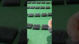 How do sponges become refractory porous ceramics that work at 1500℃?  #foundry #filter #metal #foam