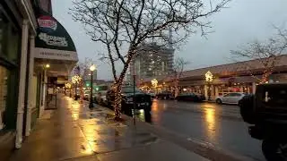 Christmas Lights downtown CDA
