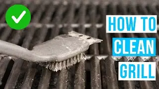 How to CLEAN GRILL bbq cleaning tips!