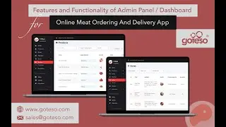Admin Panel Demo for Online Meat Delivery App, Meat Website | Meat Delivery App Development Solution