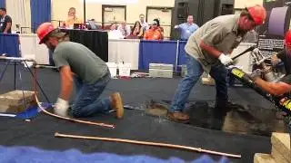 AWWA 2015 pipe tapping competition winners