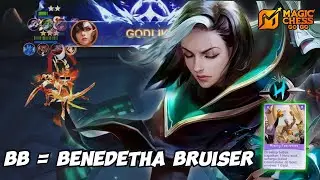 BENEDETHA RASA PETINJU !! COMBO BRUISER !! MAGIC CHESS GO GO !!