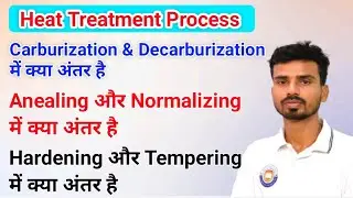 What is Carburization and Decarburization | #heat_treatment_process | Annealing & Normalizing