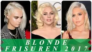Platinblonde haare sommerfrisuren 2017