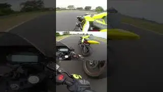This 14 year old Kid from Kerala on a race track with his R15! #shorts #r15
