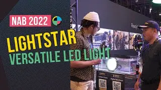 Wen Xiang of Lightstar Presents Their Versatile LED Light Line-up at NAB 2022 (Full Interview)