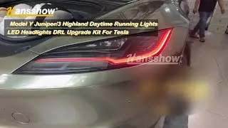 Model Y Juniper/3 Highland Daytime Running Lights LED Headlights DRL Upgrade Kit For Tesla