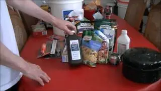 $50 72 Hour Survival Kit Augason Farms Vs  DIY