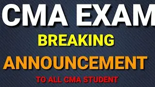 ICMAI Biggest Update To All cma Student || CMA Exam June 2020