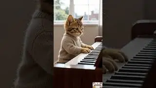 🎹Gentle Melody &mdash; Little Animal Piano Moment | 溫柔旋律 &mdash; 小動物的鋼琴時光 ✨🐾🎹