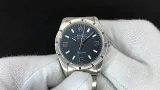 Rolex 14010 Air King Precision Oyster Perpetual Blue Dial, 1995
