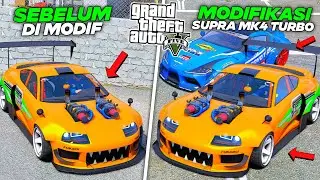 Aku MODIFIKASI Mobil SUPRA MK4 Twin Turbo Langka Untuk Ikut Balapan CARMEET JDM Di - GTA 5 MOD