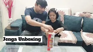 Jenga Unboxing ✨ and Challenge with Papa😜