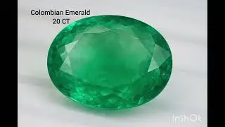 Handling a 20ct Colombian Emerald | High-Value Gemstone