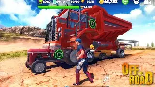 Loading Giant Hercules Truck On Tractor | Off The Road OTR - Offroad Car Driving Game Gameplay HD