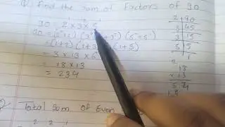 Sum of factors of 90. 
