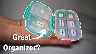 The Perfect Travel Pill Case? CLRZOL Pill Organizer Review