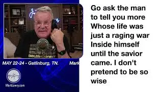 Join #MarkLowry now! Sit up straight and sing!