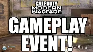 EARLY MODERN WARFARE MULTIPLAYER GAMEPLAY RECORDING EVENT & New MW Multiplayer Leaks!